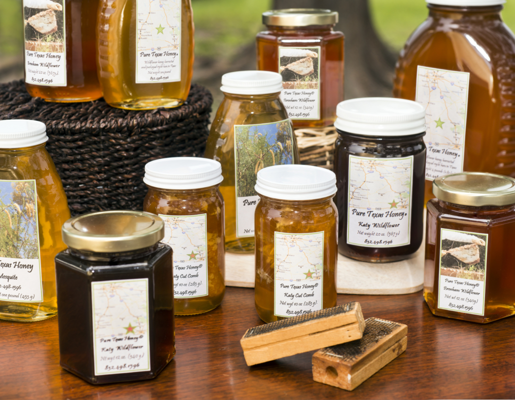Pure Texas Honey varietals
