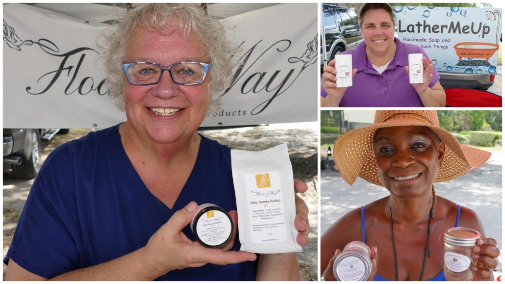 Vendors bring personal care products to Westchase District Farmers Market